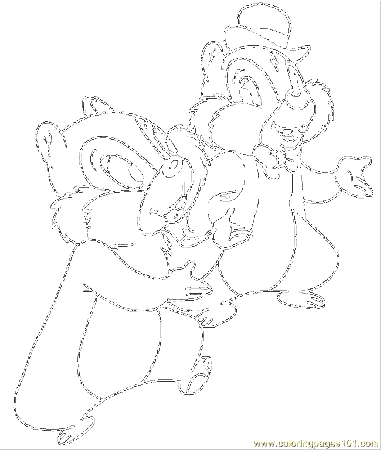 Coloring Pages Squirrel Chip N Dale (Mammals > Squirrel) - free 