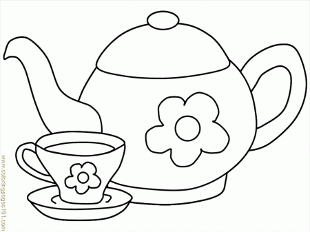 Search Results » Free Colouring Pages Teapots