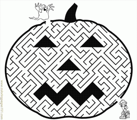 Halloween Maze Printables | Home Design