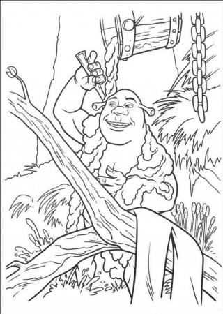 Printing Coloring Pages Of Shrek Ideas | ViolasGallery.