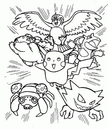 Free Printable Coloring Pages Pokemon For Kids 2014 | StickyPictures