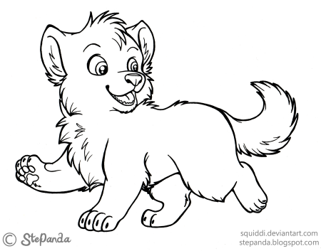 Puppy Coloring Pages - Free Printable Pictures Coloring Pages For Kids
