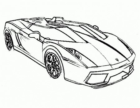 Race Car Color Pages Handsome Rugged Lamborghini Coloring Pages 