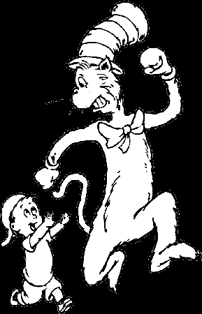 Cat In The Hat Coloring Pages Free Printable