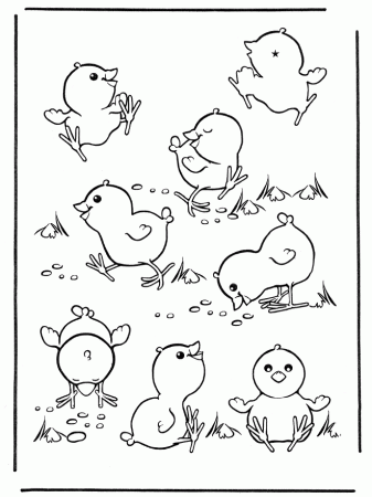 Easter Coloring Pages For Preschoolers - Free Printable Coloring 