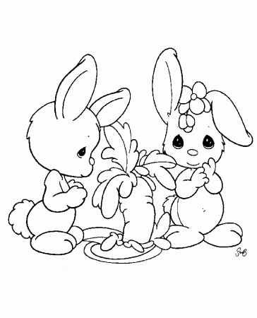 Dibujos de los animalitos precious moment a color - Imagui