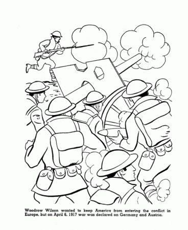 Veterans Day Coloring Pages Free - Wallpapers and Images 