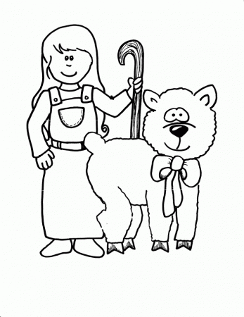 woody bo peep Colouring Pages