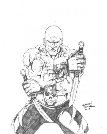 Drax Guardians of the Galaxy Sketch - Get Coloring Pages