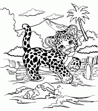 Cheetah Coloring Pages - Coloring Pages For Kids And Adults