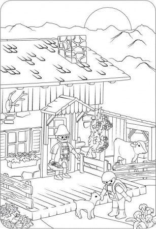 Playmobil Coloring Pages - Free Printable Coloring Pages for Kids