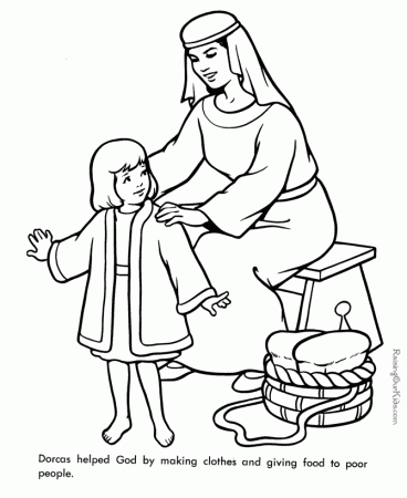 Samuel In The Temple Coloring Page - Coloring Page