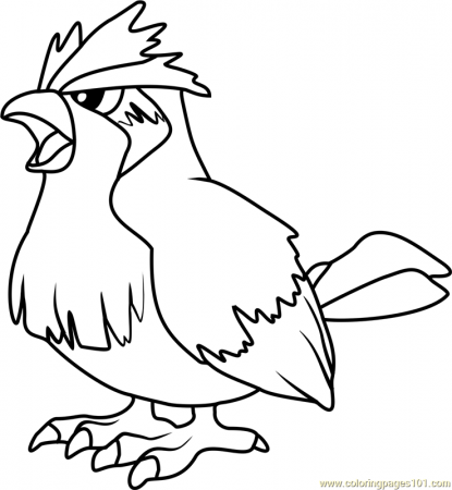 Pidgey Pokemon Coloring Page for Kids ...