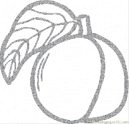 Peach 9 Coloring Page for Kids - Free Peaches Printable Coloring Pages  Online for Kids - ColoringPages101.com | Coloring Pages for Kids