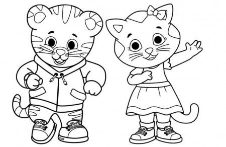 Daniel Tiger Coloring Pages | 40 Pictures Free Printable