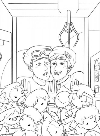 Mcyt coloring page in 2021 | Coloring pages, Color
