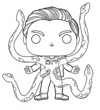 Funko Pop Ben Figurine Coloring Page - Free Printable Coloring Pages for  Kids