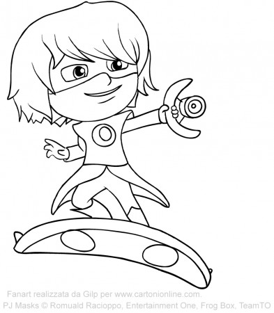 Luna Girl of PJ Masks coloring pages