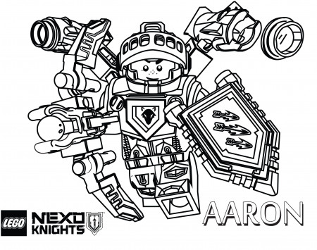 LEGO Nexo Knights Coloring Pages - The Brick Fan | The Brick Fan