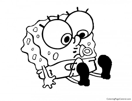 Spongebob Squarepants Coloring Page 04 | Coloring Page Central