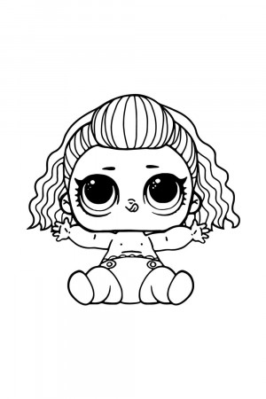 LOL Baby Coloring Pages - Free Printable Coloring Pages for Kids