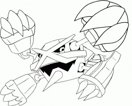 Mega Pokemon Coloring Pages