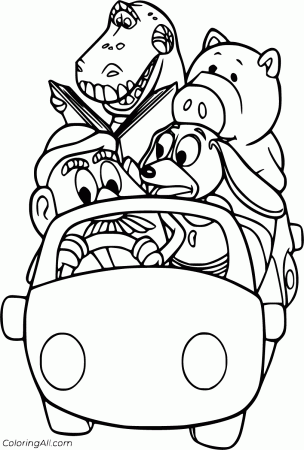 Toy Story Coloring Pages - ColoringAll