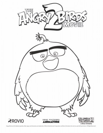 Angry Birds Movie 2 Bomb Coloring Page ...pinterest.com