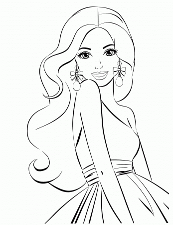 Free Barbie Coloring Pages , Download Free Clip Art, Free Clip Art on  Clipart Library