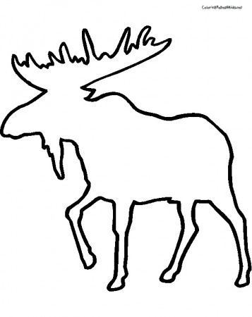 Caribou #1556 (Animals) – Printable coloring pages