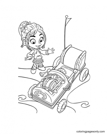 Wreck-It Ralph Coloring Pages - Coloring Pages For Kids And Adults
