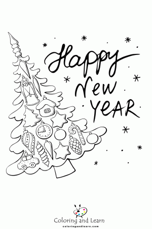 New Year 2023 Coloring Pages : r/coloringpages