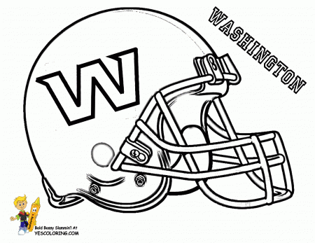 Pro Football Helmet Coloring Page | NFL Football | Free Coloring | Football  helmets, Coloring pages, Nfl football