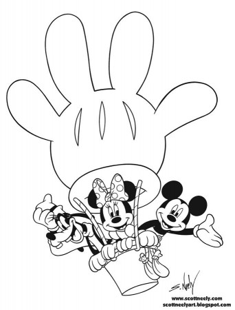 Mickey Mouse Clubhouse Coloring Page | Coloring Pages - AZ Coloring Pages |  A casa do mickey mouse, Casa do mickey, Aniversário do mickey mouse
