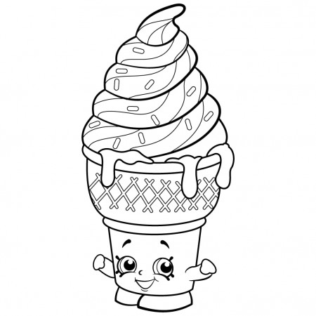 Ice Cream Coloring Pages - Free Printable Coloring Pages for Kids