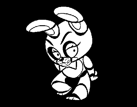Toy Bonnie from Five Nights at Freddy's coloring page ...