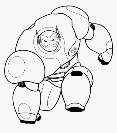 Big Hero 6 Bay Max Coloring Pages - Baymax And Hiro Coloring Pages ...