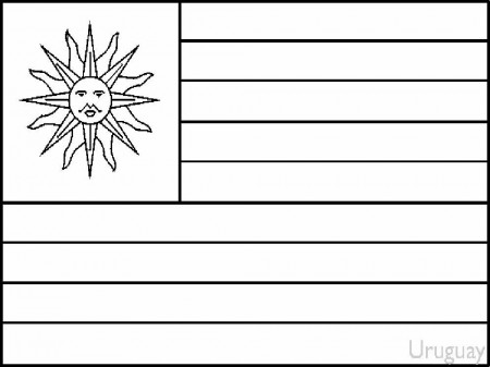 Uruguay coloring pages