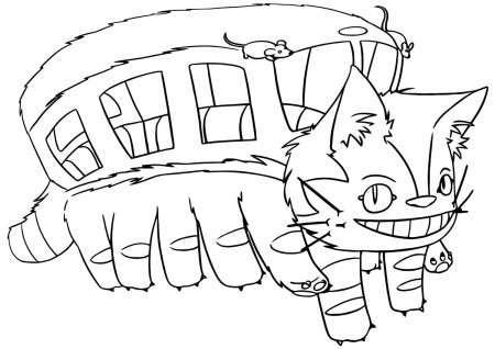 Totoro Coloring Pages