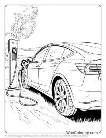 100+ Tesla coloring pages (FREE ...