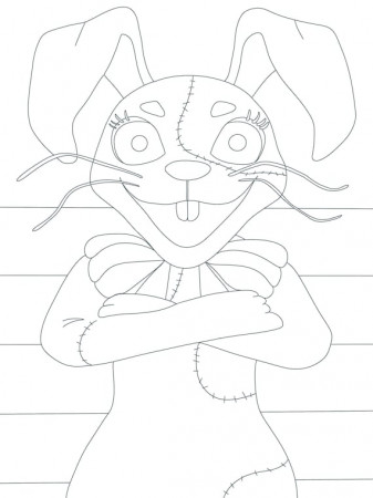 Vanny coloring pages