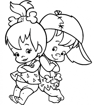 Flintstones Coloring Pages Printable for Free Download