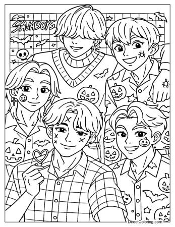 KPop Demon Hunters Coloring Pages - Free PDF to Download and Print