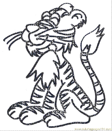 bengal tiger Colouring Pages (page 3)