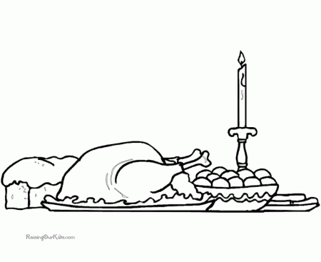 Free coloring pages for Thanksgiving 017