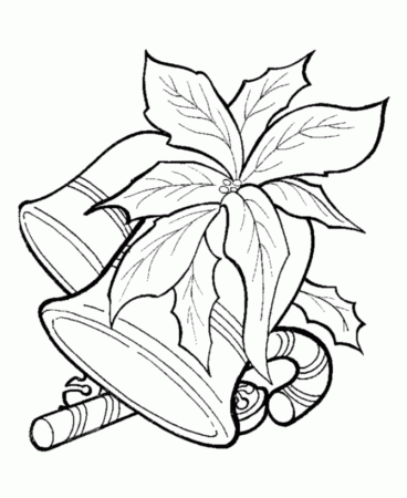Christmas Candy Cane Coloring Pages