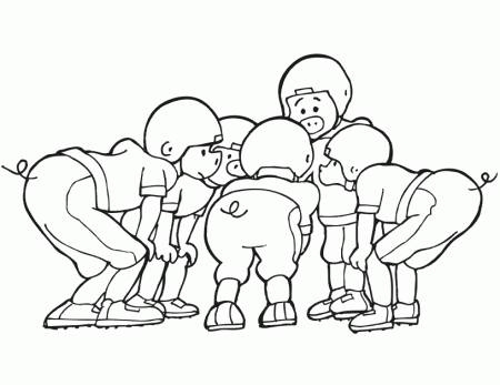 Coloring Pages Of Football Teams | download free printable 