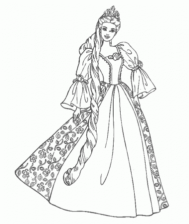 Barbie Dolls Coloring Pages - Barbie Dolls Coloring Pages : Girls 
