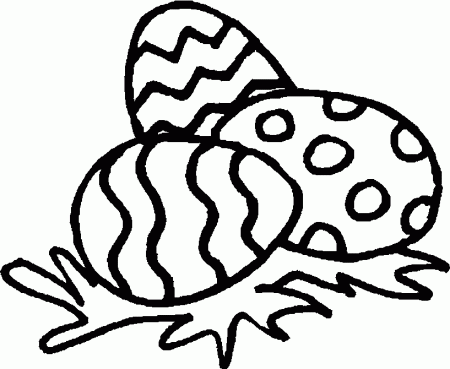 Easter Egg Coloring Pages At Colreing - Free Printable Coloring 