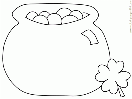 Coloring Pages Potofgold2 (Holidays > St. Patrick's Day) - free 